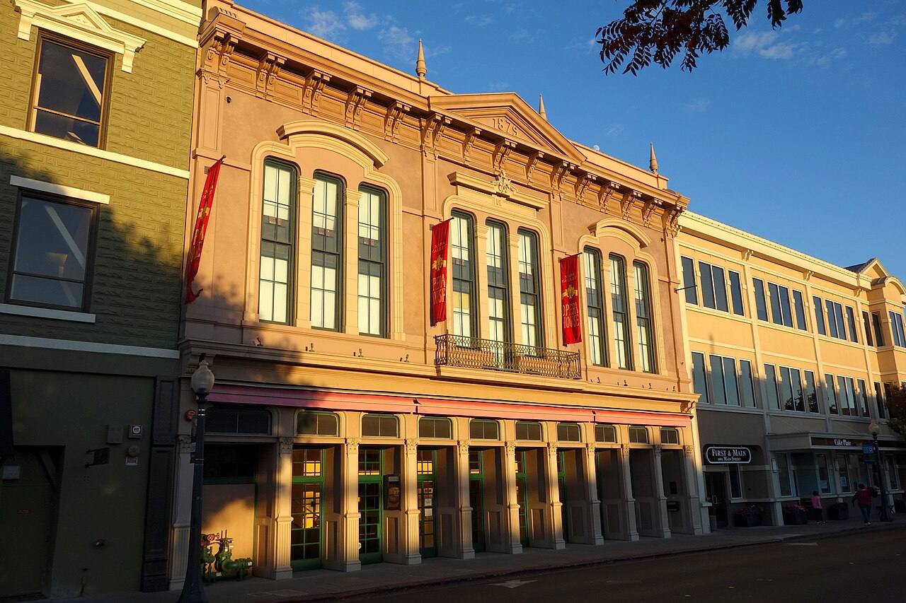 The opera house at 1018-1030 Main St.; the city's usage rights run through at least Dec. 31, 2030.